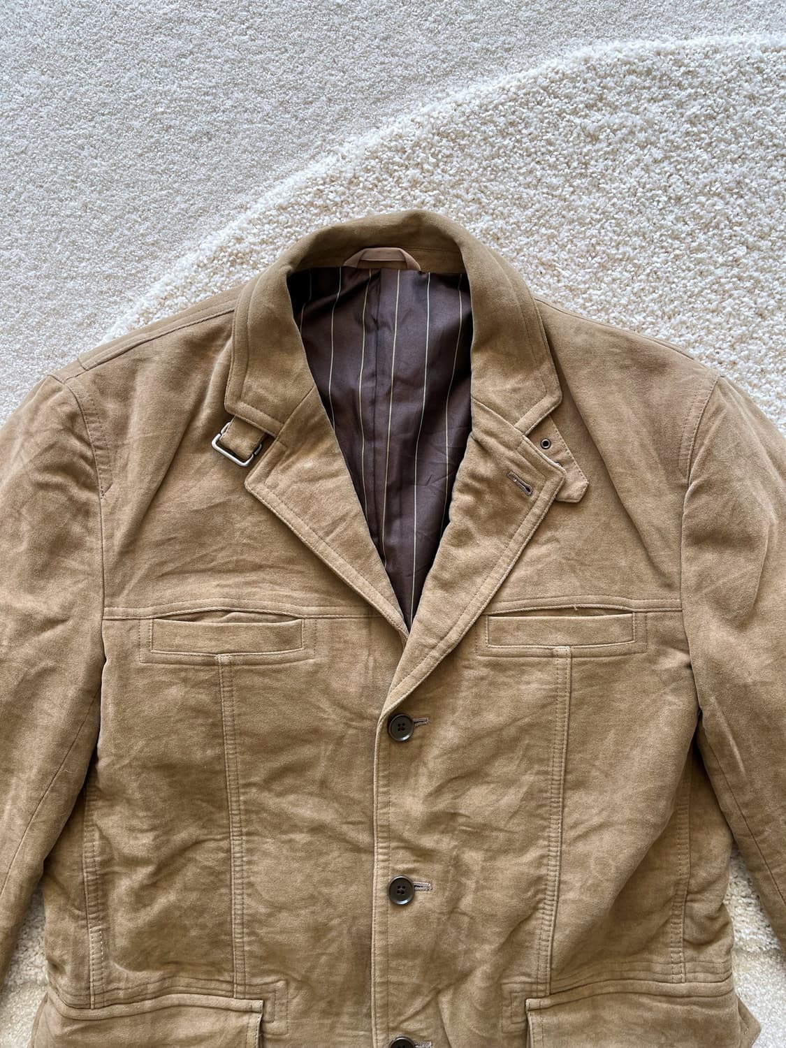 데저트 코튼 스웨이드 터치 필드 자켓 (103-105) 상품이미지3