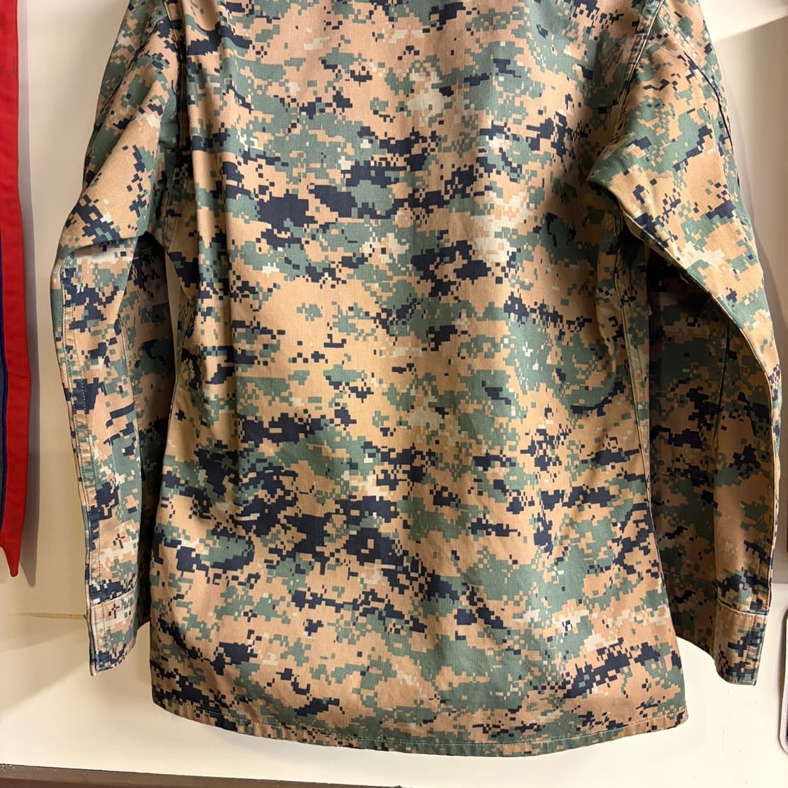 미해병대 오리지널 USMC MARPAT 전투복 상의 S-R 상품이미지8