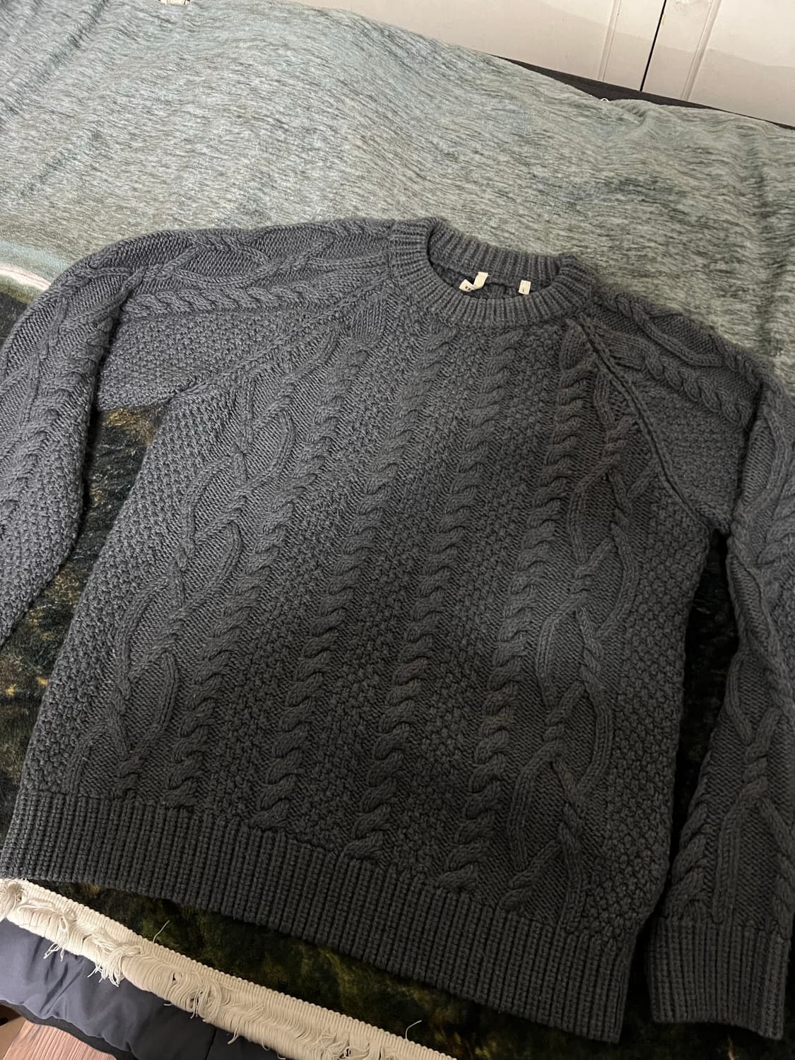 선플라워 케이블 니트 Lsize 상품이미지2