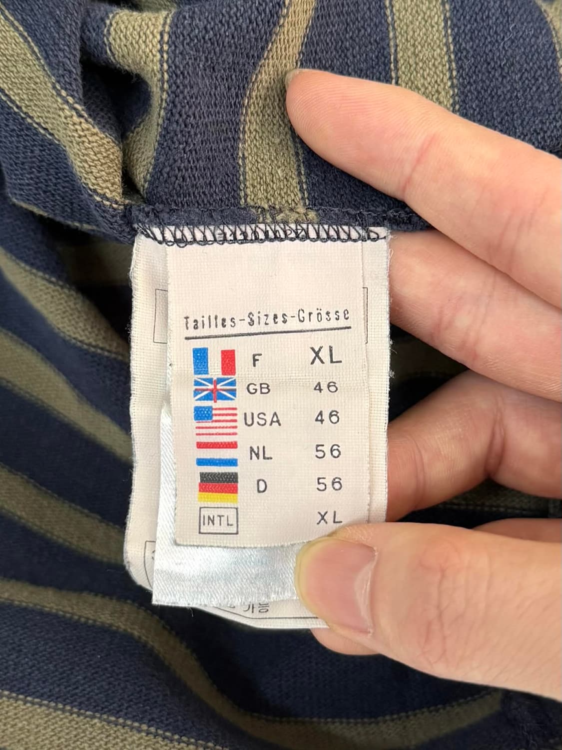 [XL] 세인트제임스 아뜰리에 스트라이프 긴팔 티셔츠 상품이미지5