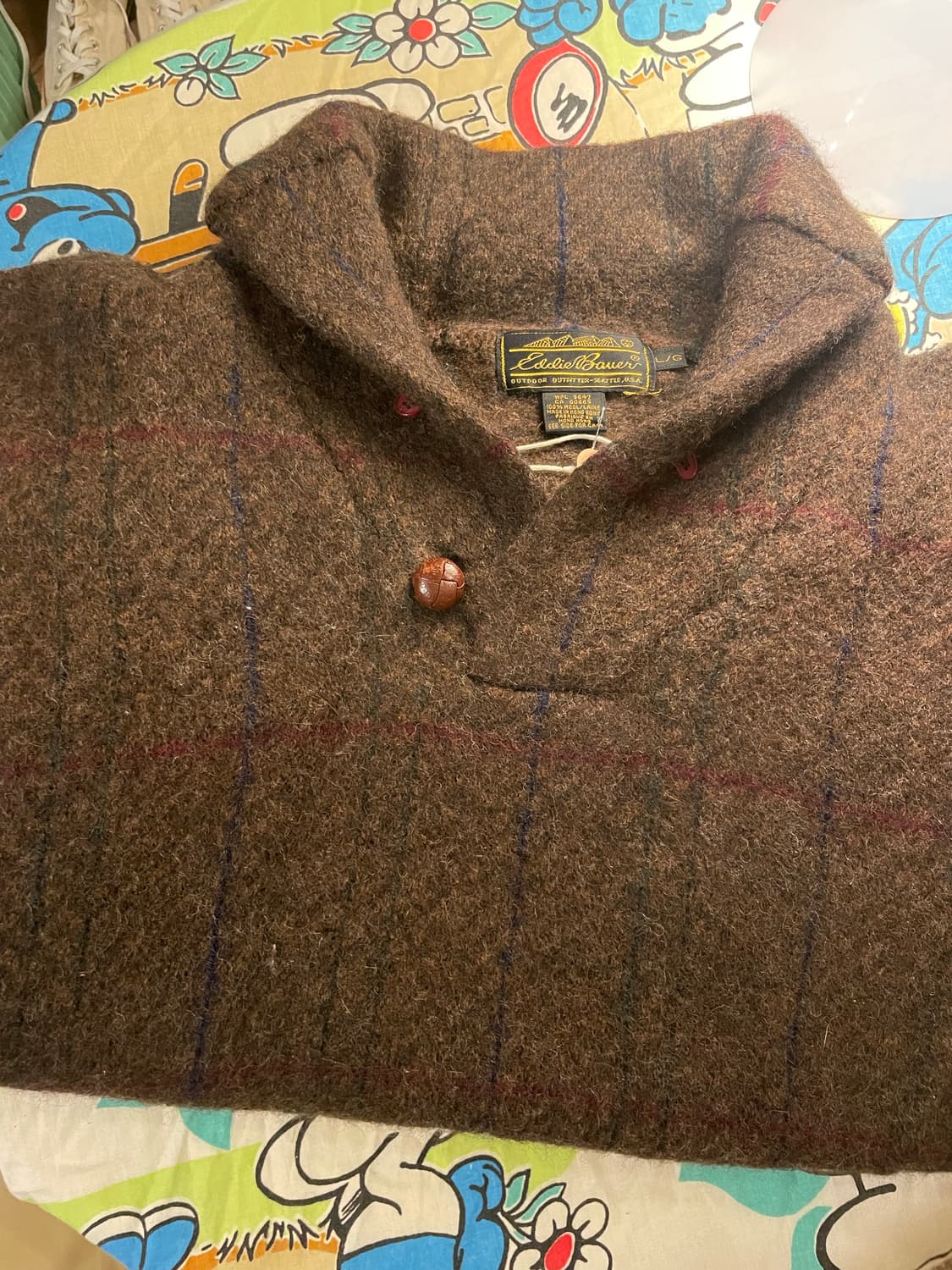 80~90s Vintage Eddie Bauer Wool Pullove 상품이미지3