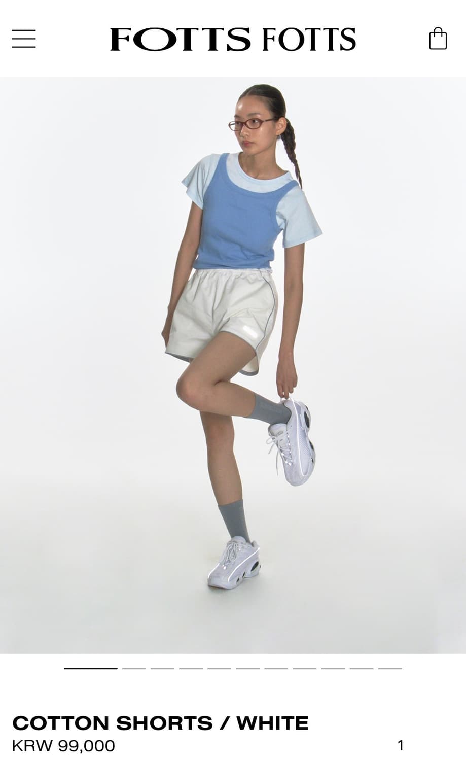 포츠포츠 fotts fotts 코튼 팬츠  상품이미지1