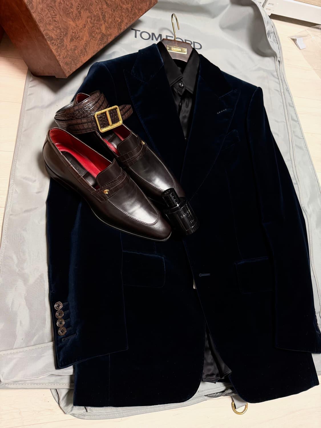 (새상품,강추👍)스테파노리치 악어가죽 로퍼 상품이미지5