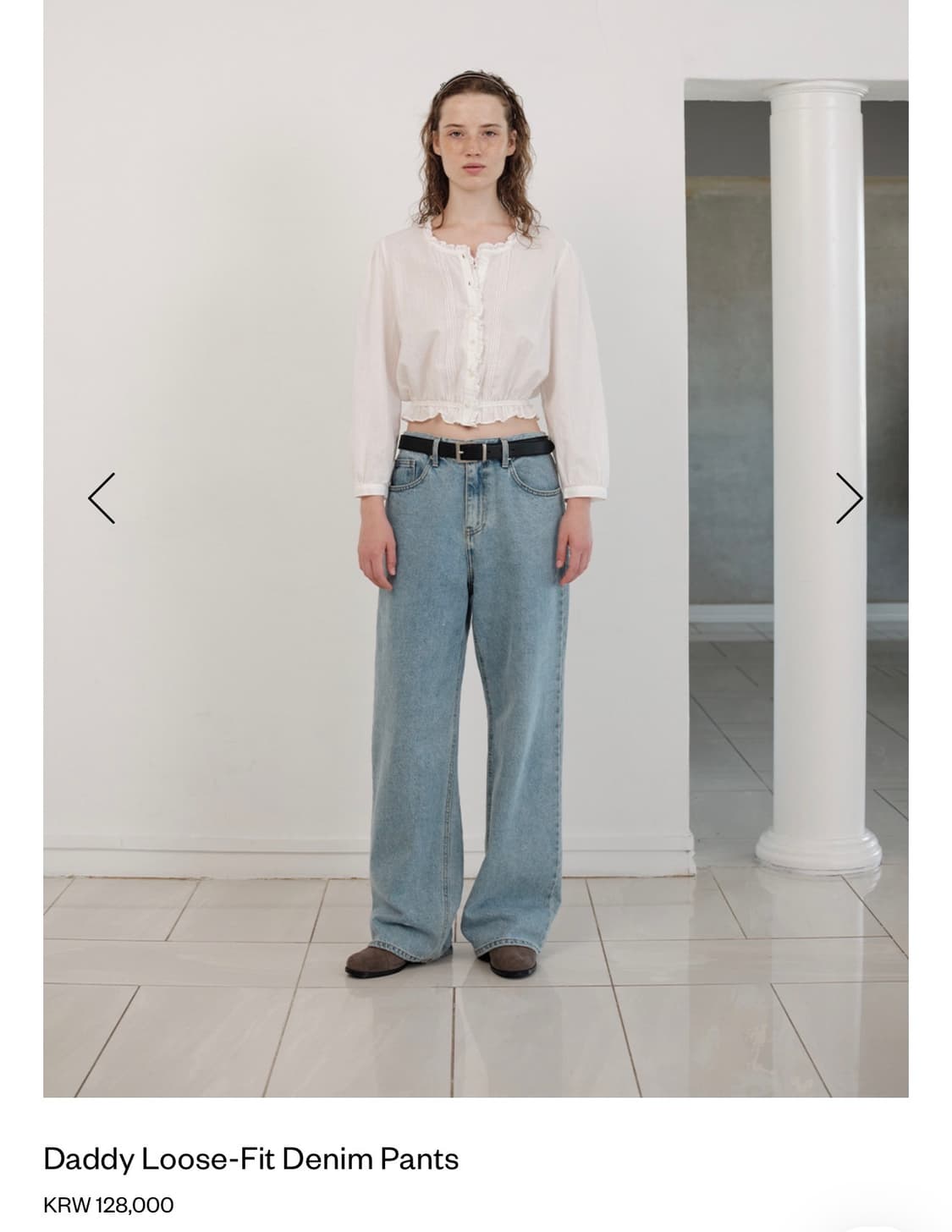 더바넷 대디 루즈핏 데님팬츠  상품이미지1