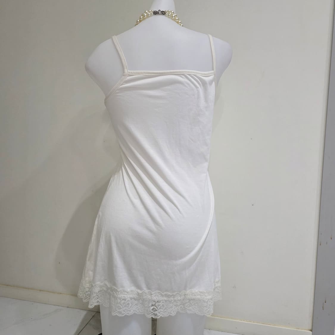 일본빈티지)페어리계 히메갸루st 레이스 로맨틱 레이어드 롱슬리브리스 상품이미지3