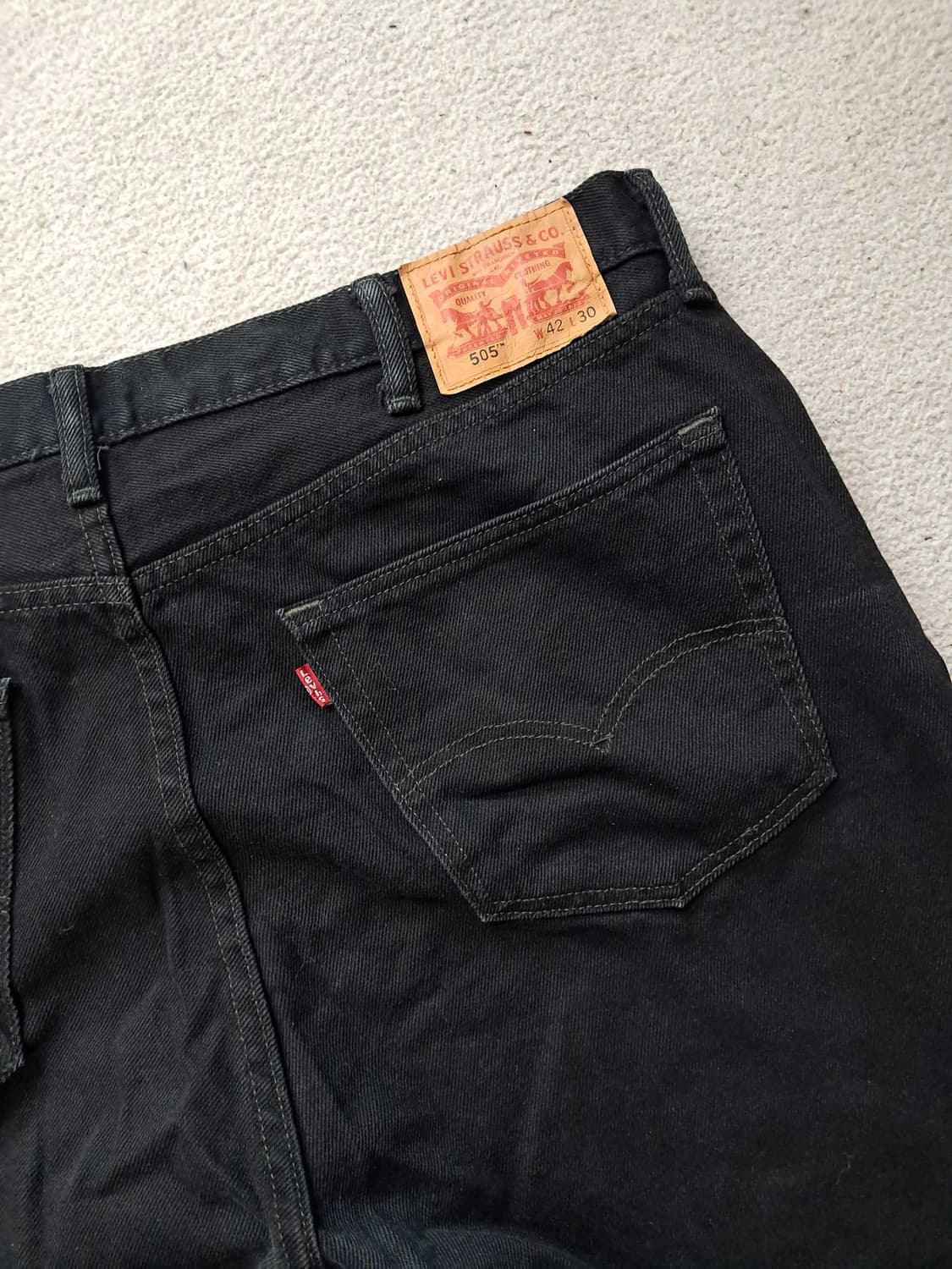 리바이스505 블랙 42 상품이미지4