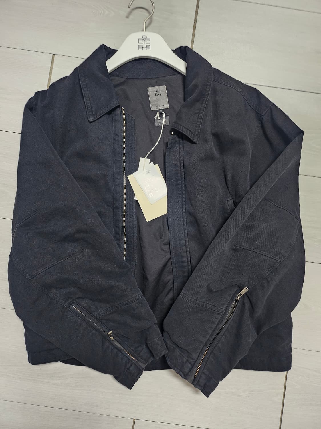 폴리테루 H.V.C 라이더 자켓 블랙 택 미제거 새제품 상품이미지4