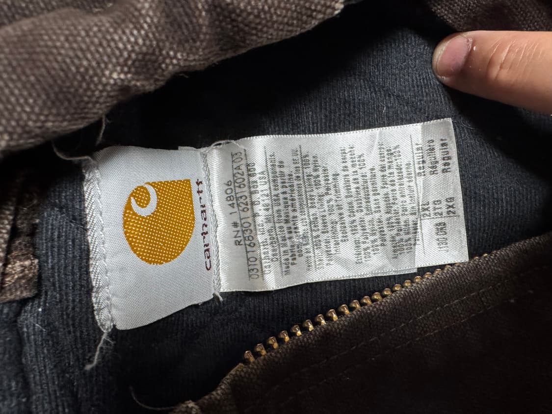 XXL) 빈티지 칼하트 j130dkb 상품이미지2