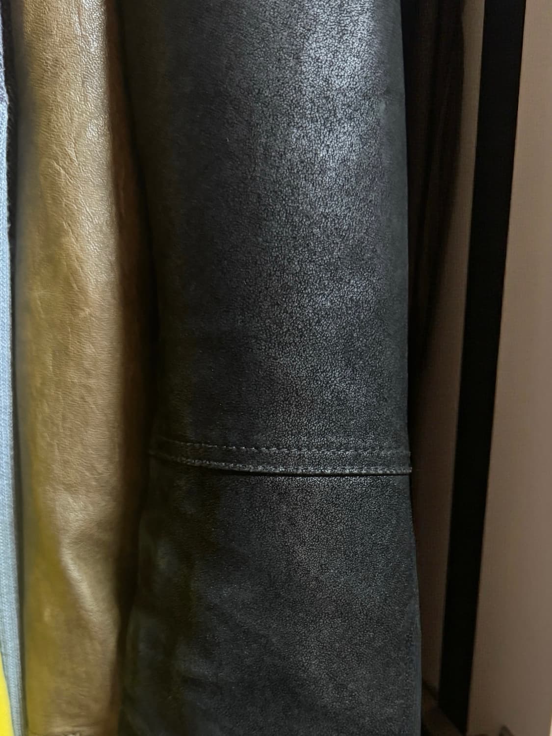 No id 아카이브 레더 자켓 상품이미지3