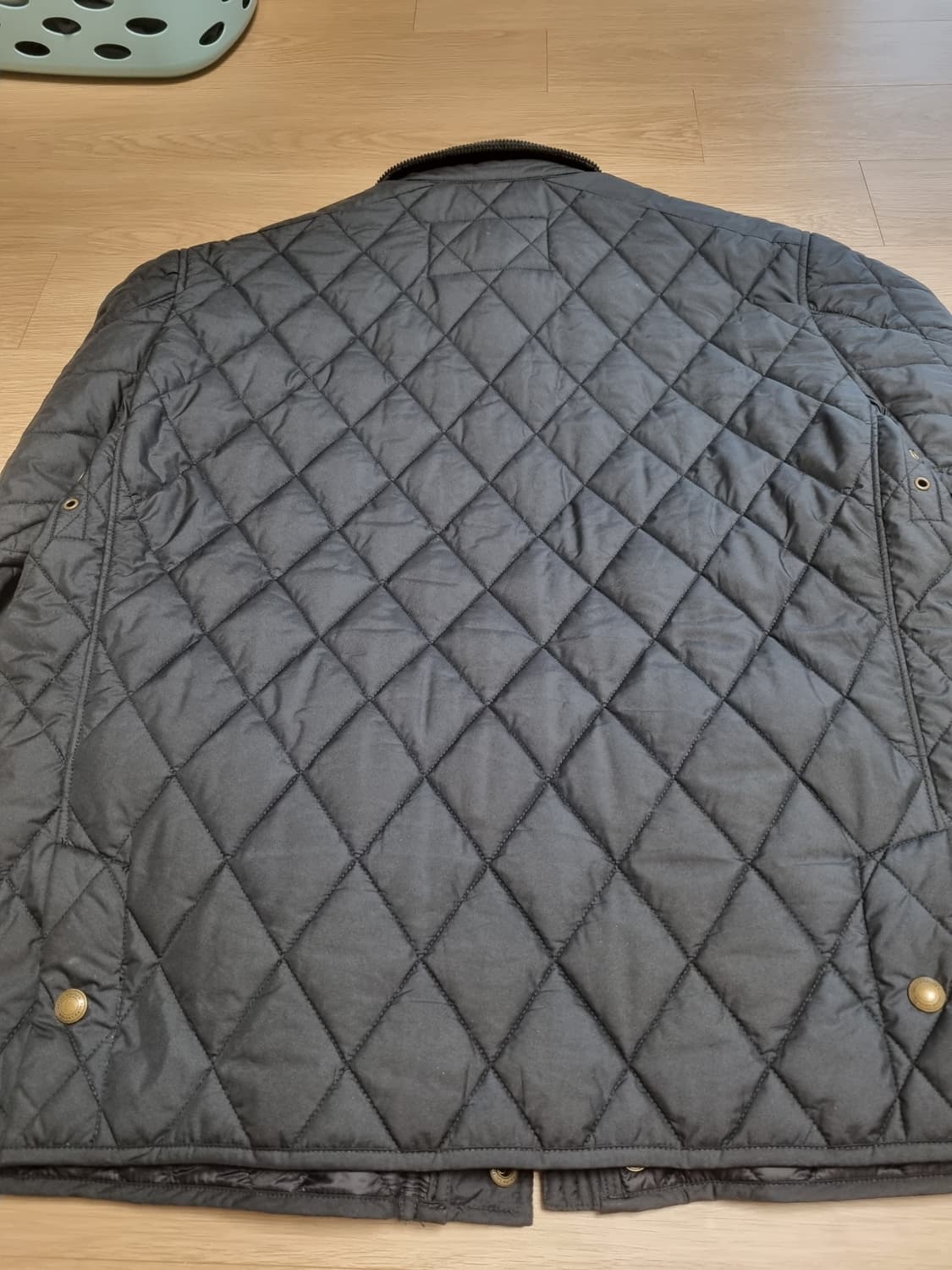 폴로 퀼팅 블랙 M 상품이미지5