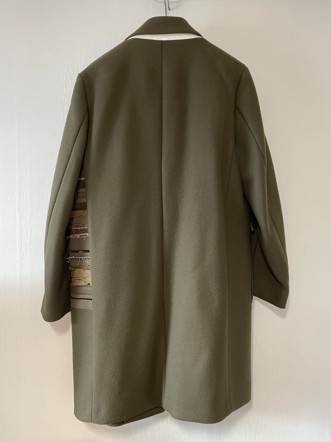 N21 런웨이 카키 럭셔리 울 코트 / 48(103-105) 사이즈 /  상품이미지2