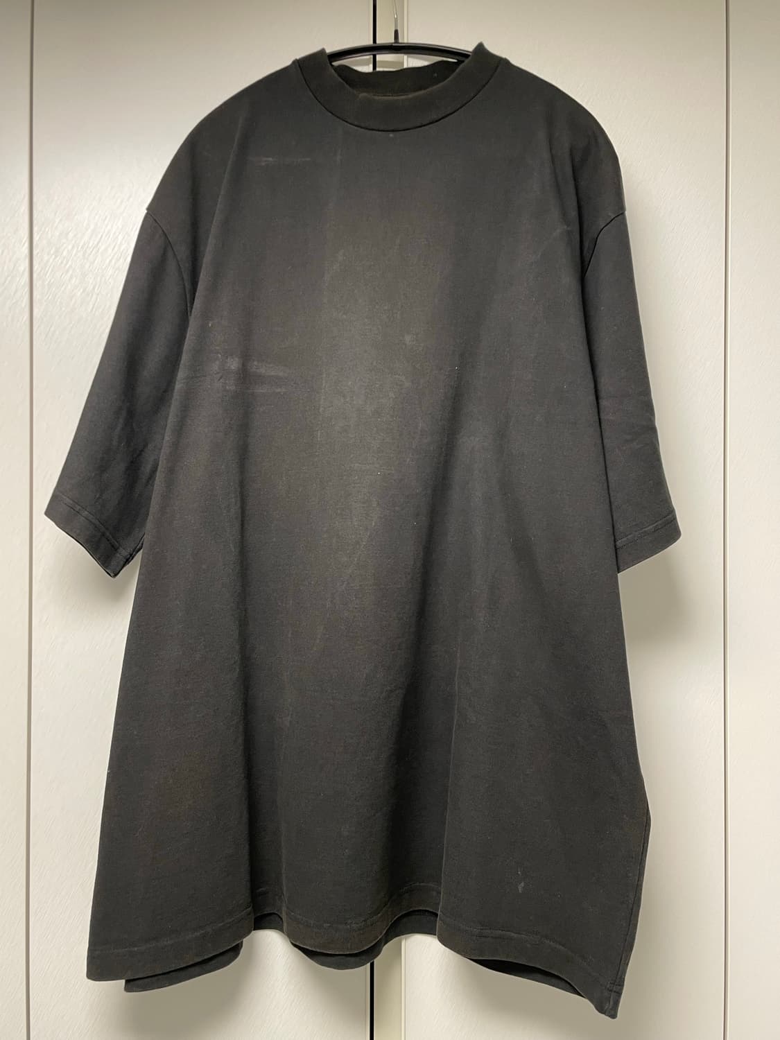 베트멍 메탈 로고 스컬 오버사이즈 티셔츠 상품이미지3