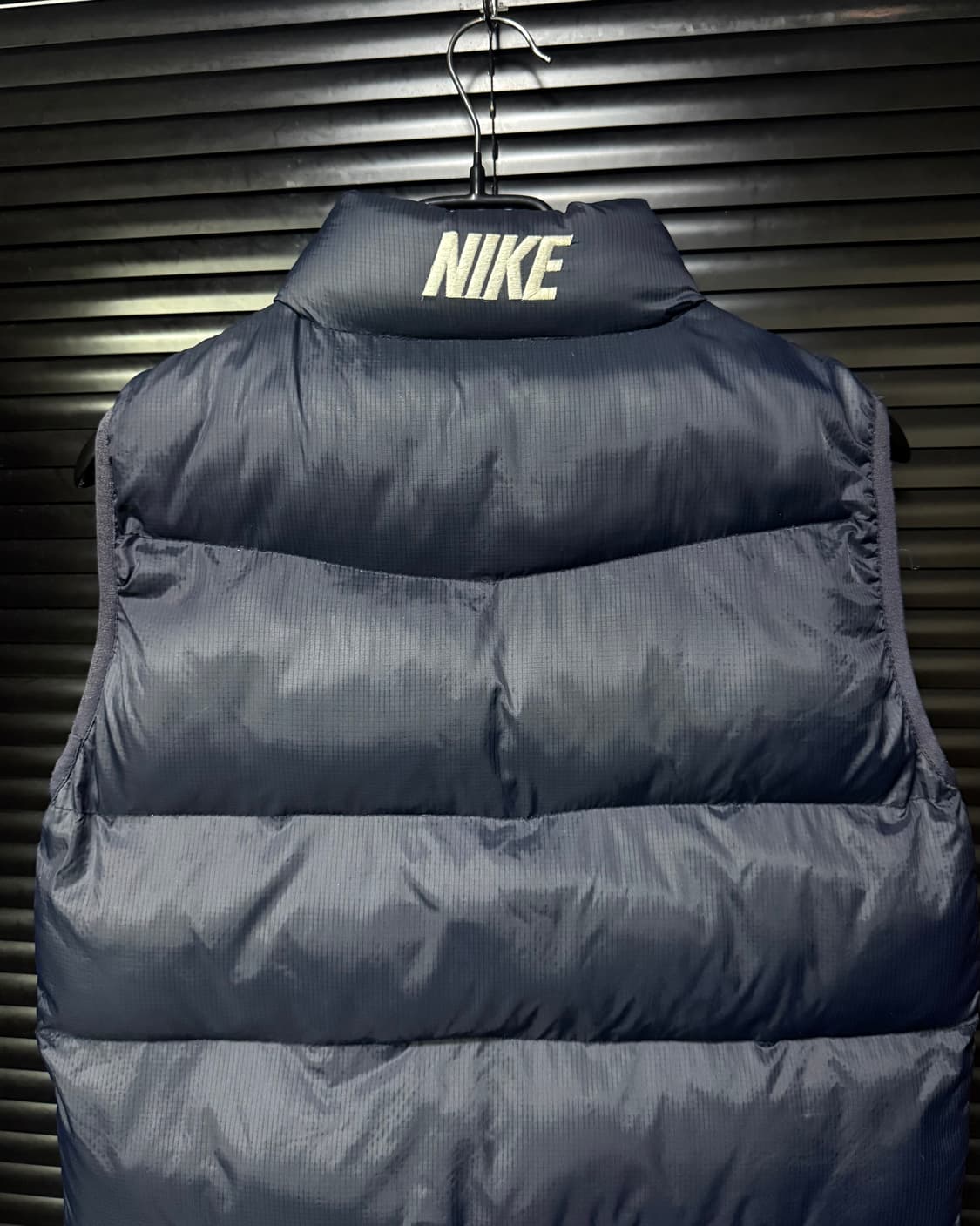 나이키 솜 패디드 패딩 조끼 남색 네이비 스우시 L 100 여자 여성 상품이미지4