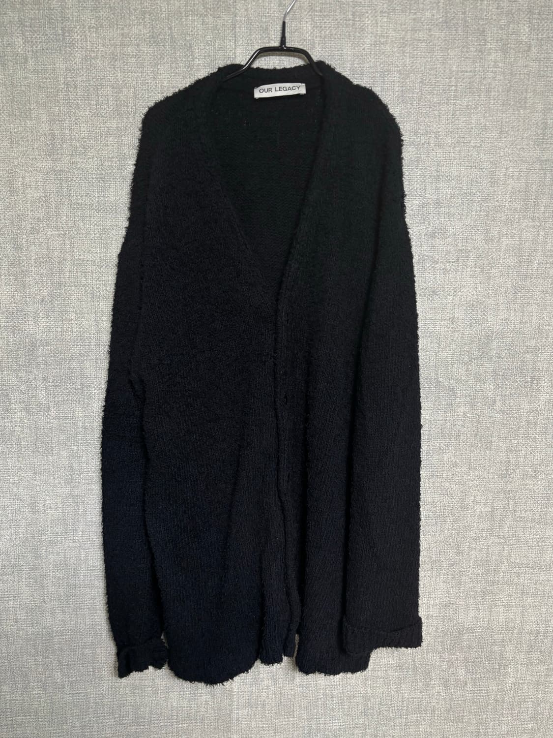 아워레가시 니티드 가디건 앤트러사이트 상품이미지2