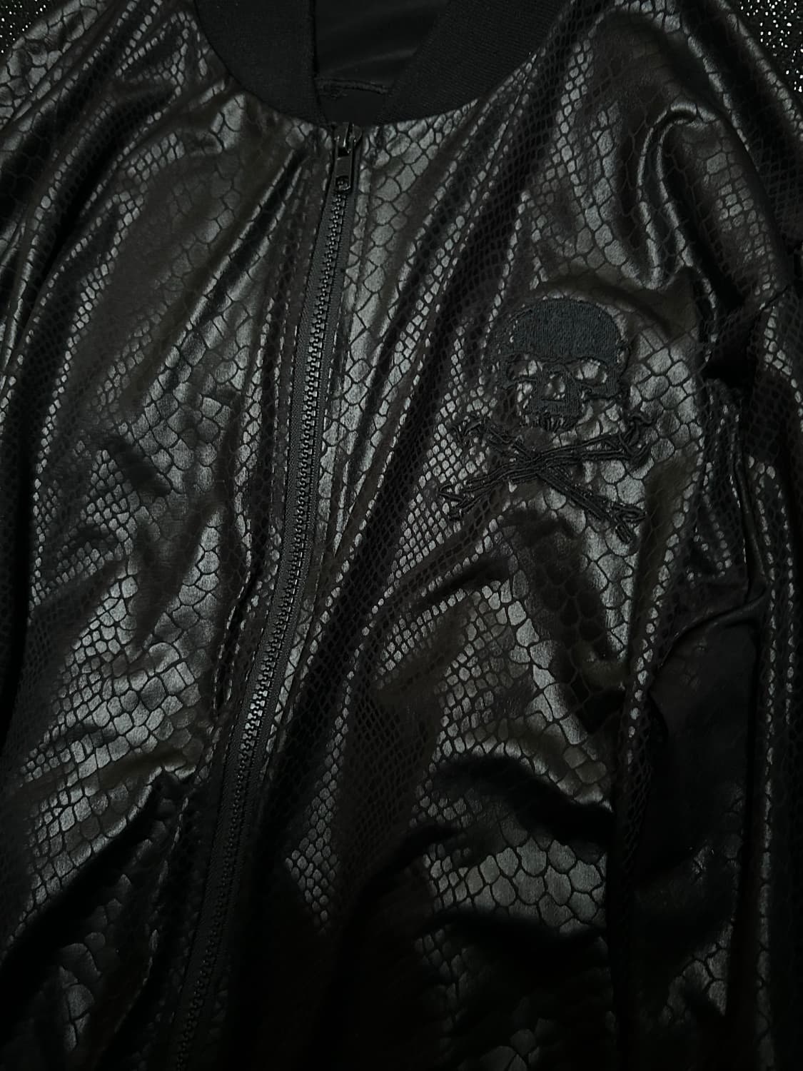 *Rare* By the R 펑크 v-kei 스컬 파이톤 져지  상품이미지2