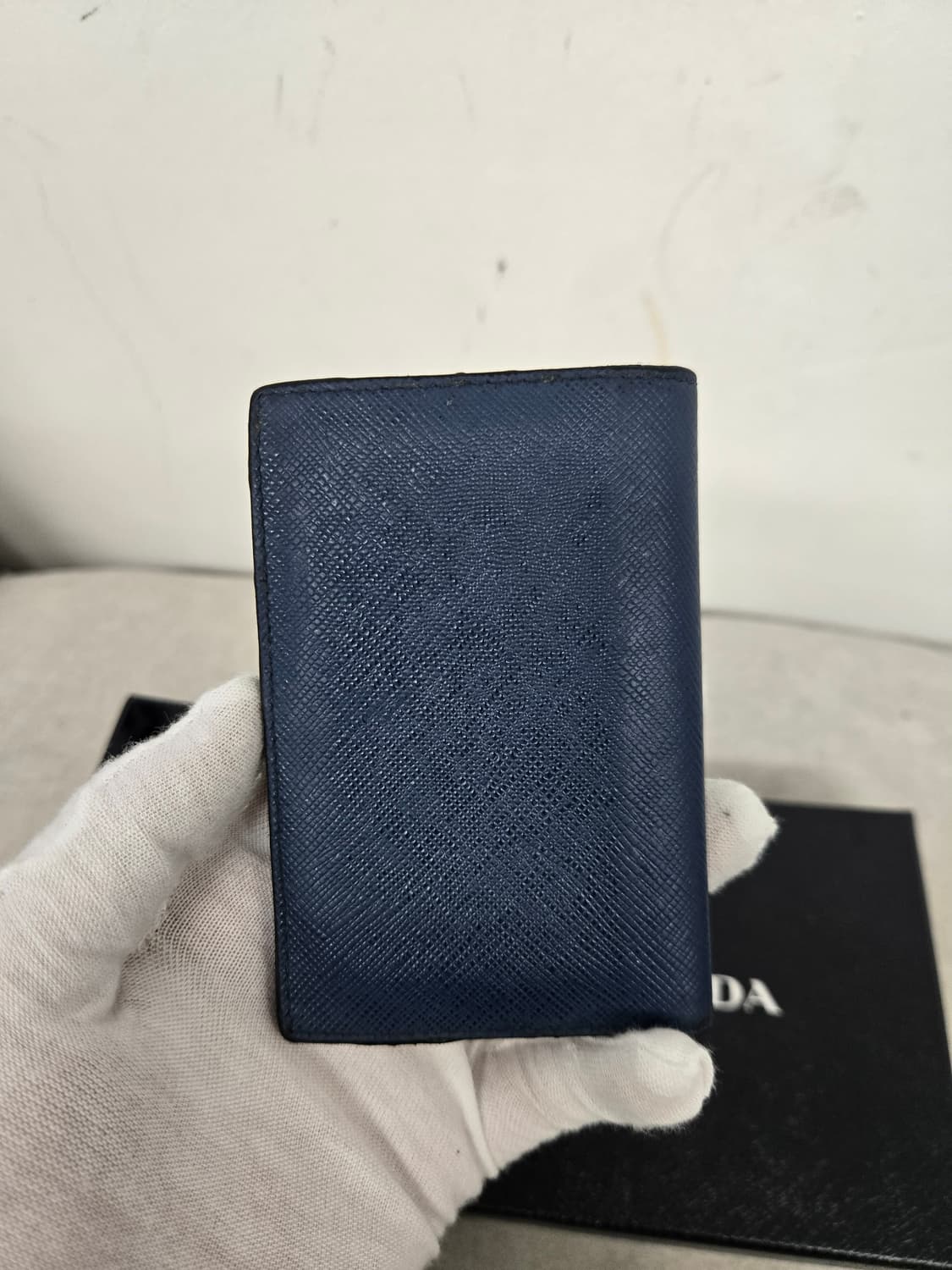 [보증서 정품] 프라다 빅로고 카드지갑 상품이미지3