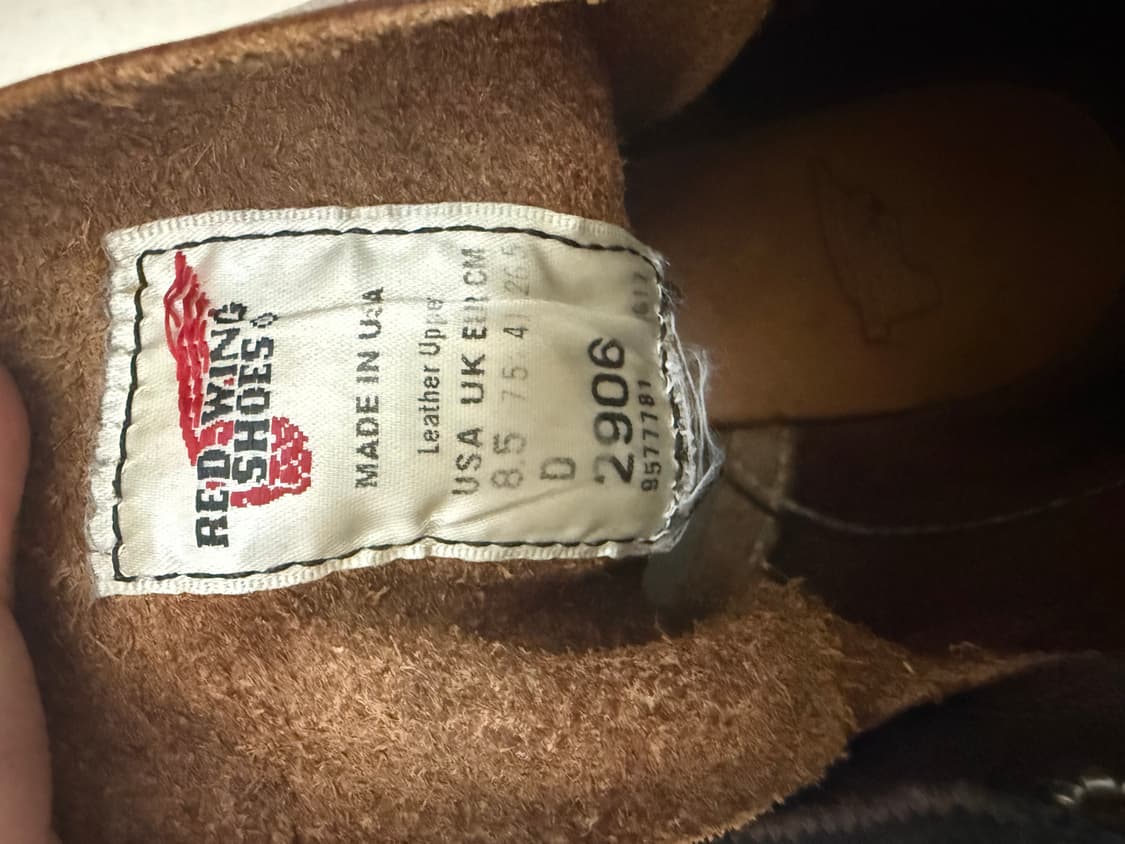 레드윙 2906 라인맨 265mm 상품이미지4