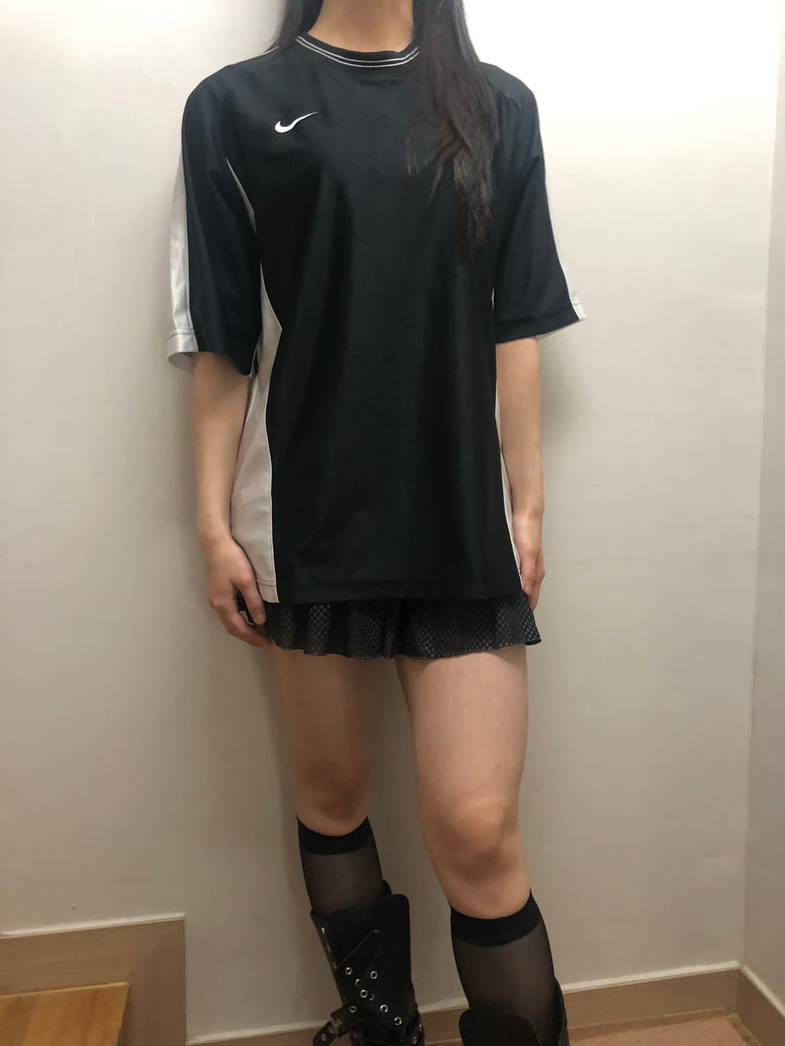 빈티지 나이키 블랙 스포티 반팔 상품이미지4