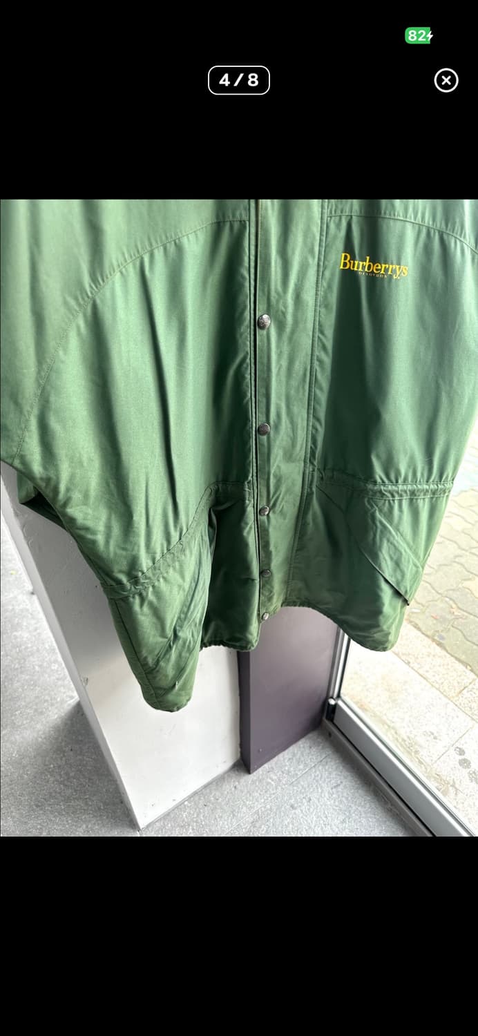 M/ 버버리 2000s 아카이브 로고 야상 자켓 상품이미지3