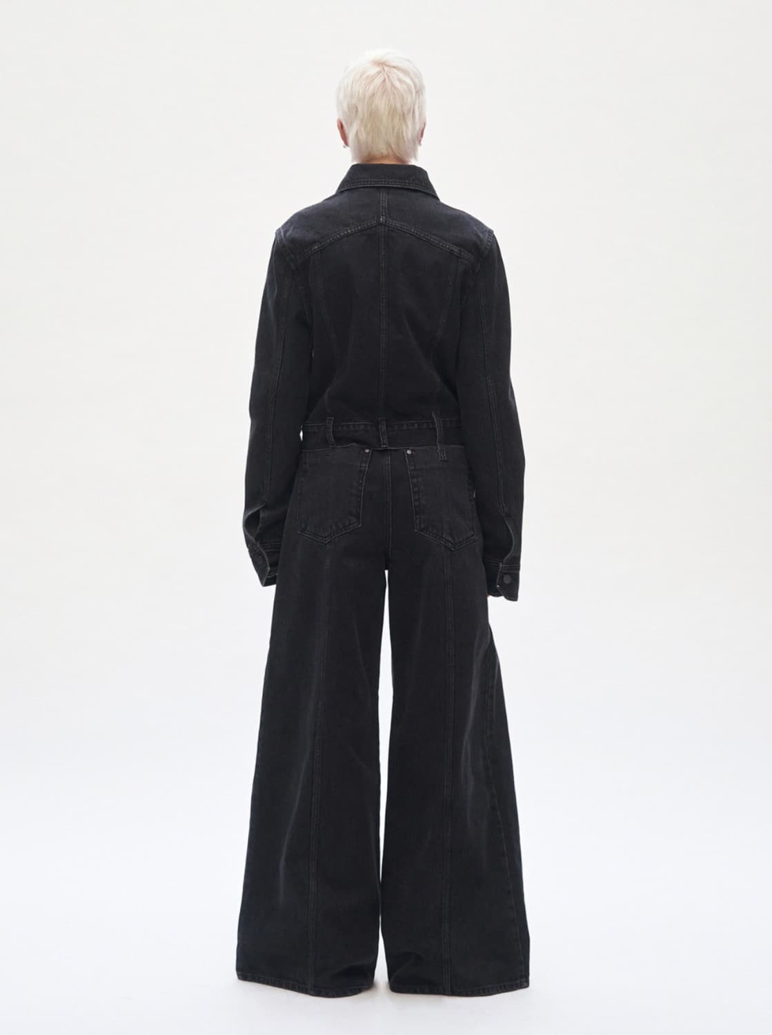 트리밍버드 인시전 자켓 팬츠 셋업 incision denim set-up 상품이미지3