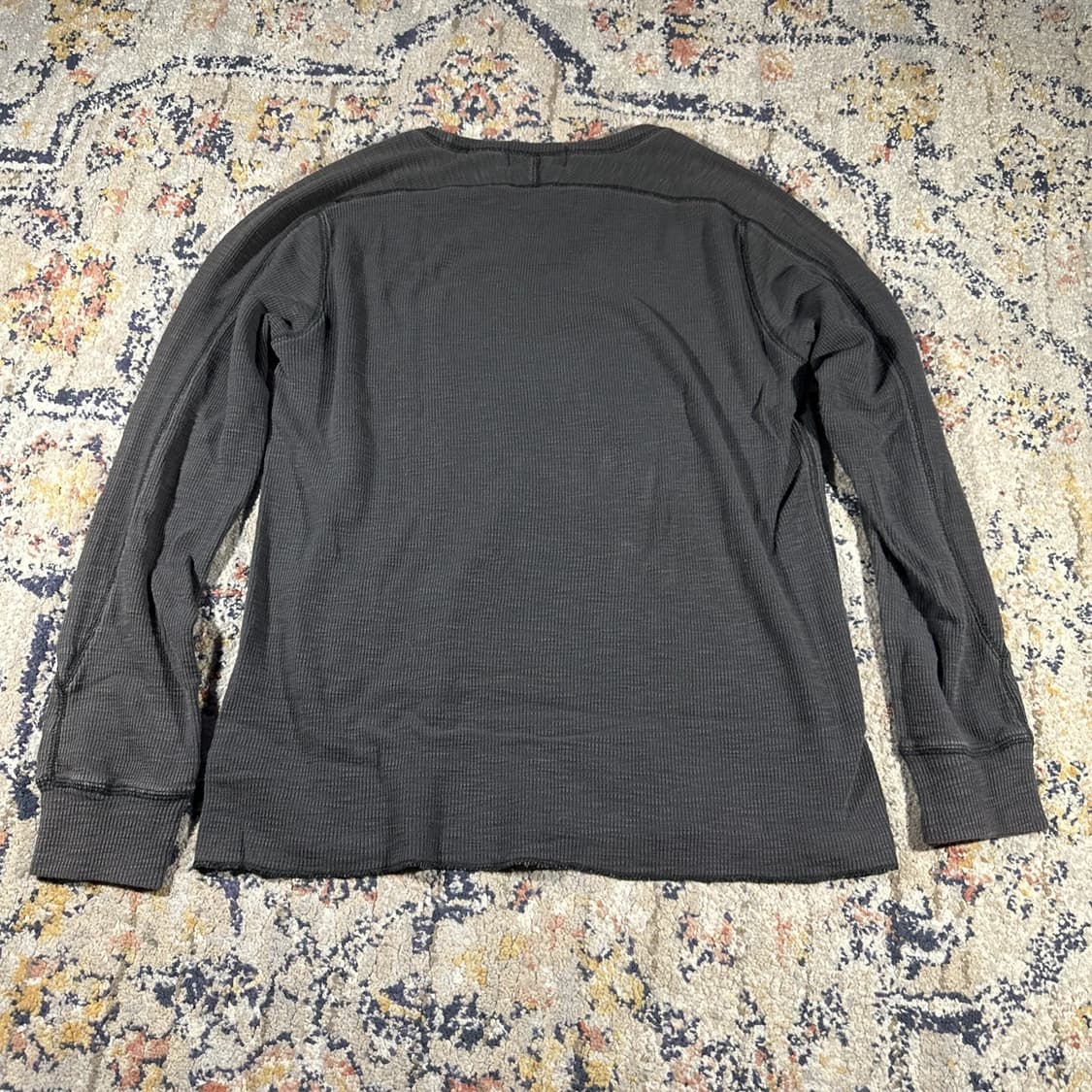 더블 알엘 와플 니트 써멀 롱 슬리브 티셔츠 상품이미지4