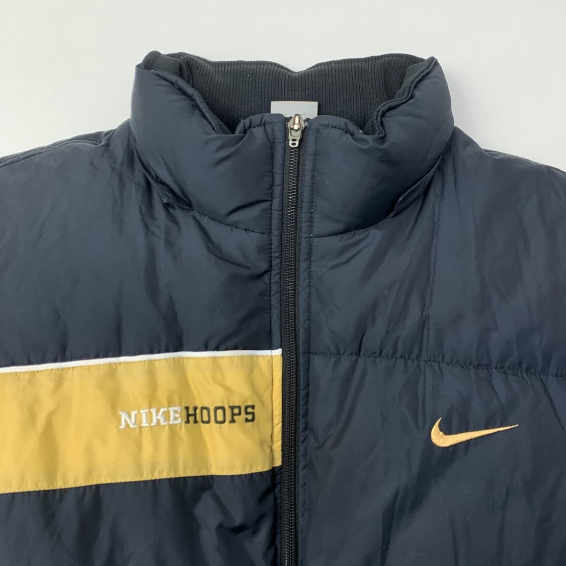 [105/정품] 00s 나이키 올드스쿨 배색 남성 덕다운 패딩점퍼 상품이미지3