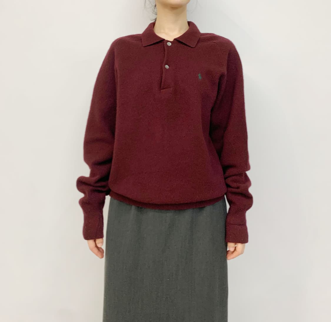 폴로 랄프 로렌 카라 니트 상품이미지1