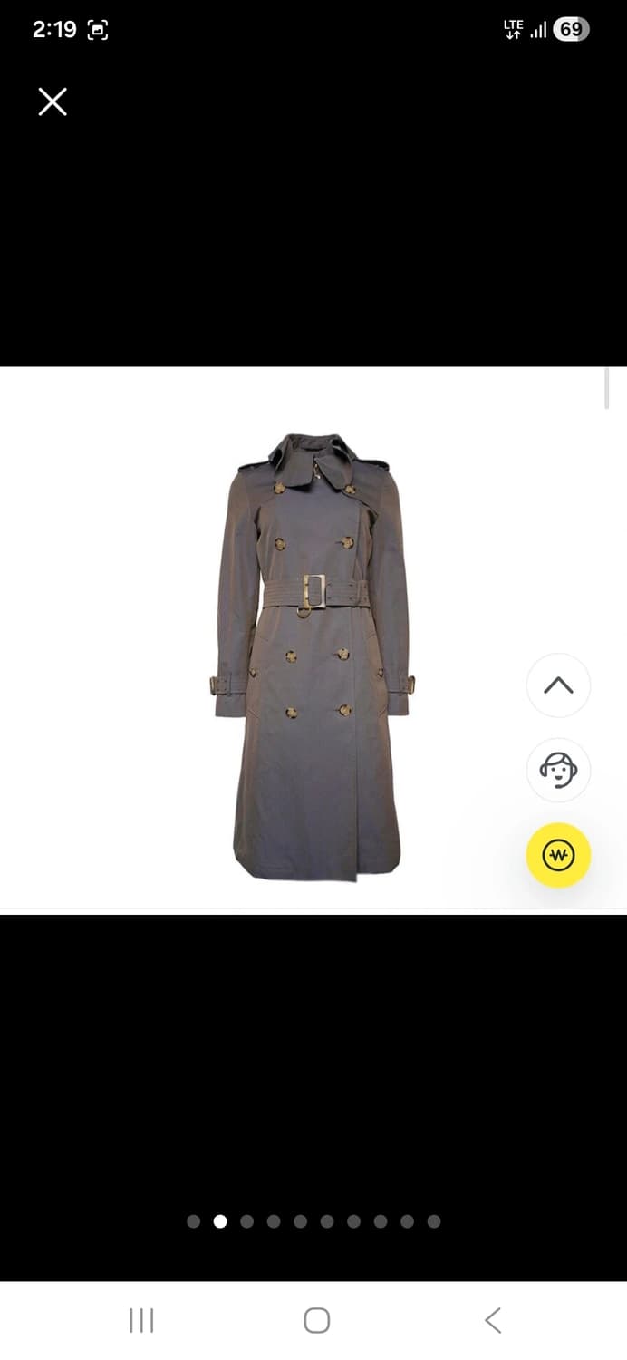 정품BURBERRY)버버리 트렌치코트 런던잉글랜드 55~66 롱코트 상품이미지2