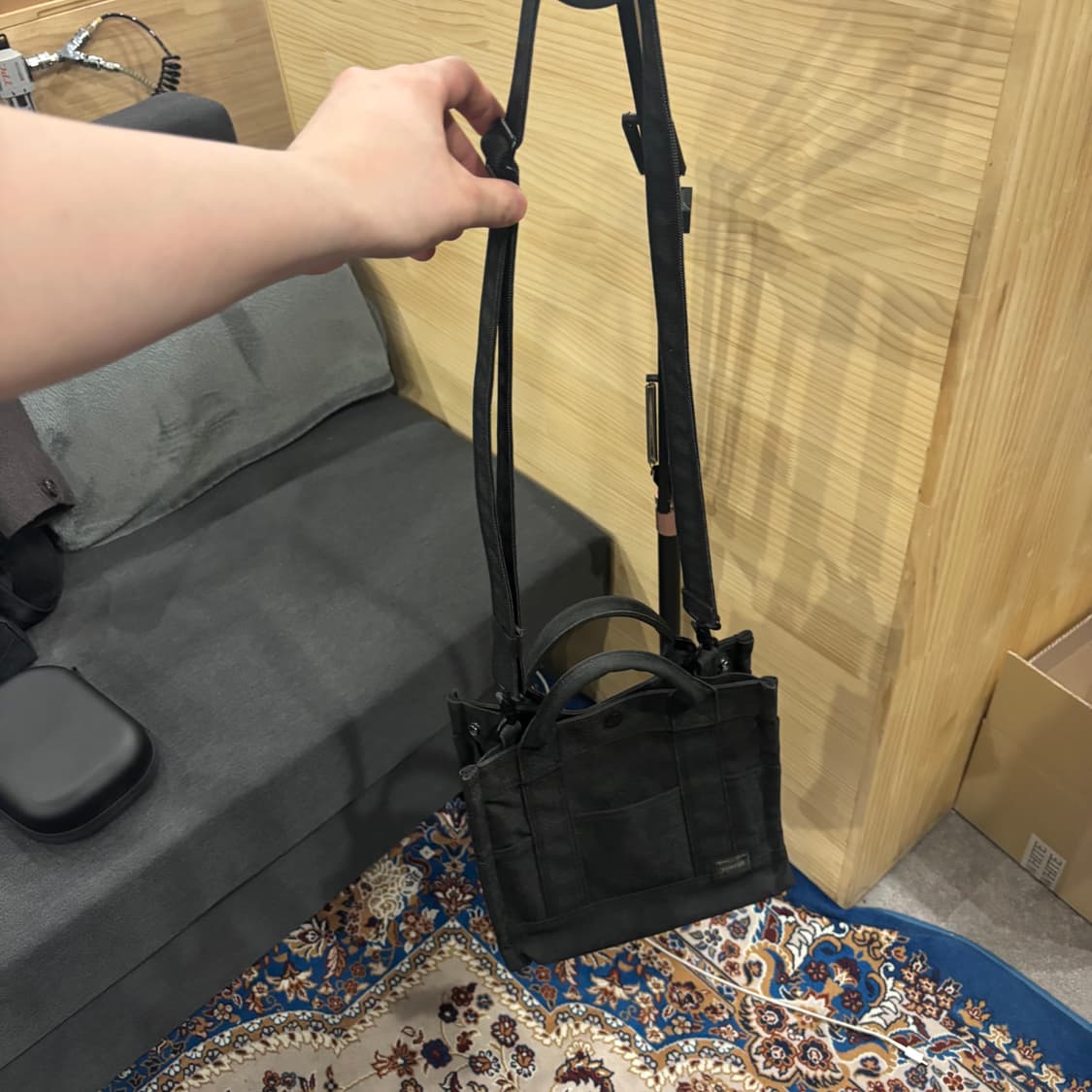 포터 스모키 투웨이 토트백 블랙 상품이미지8