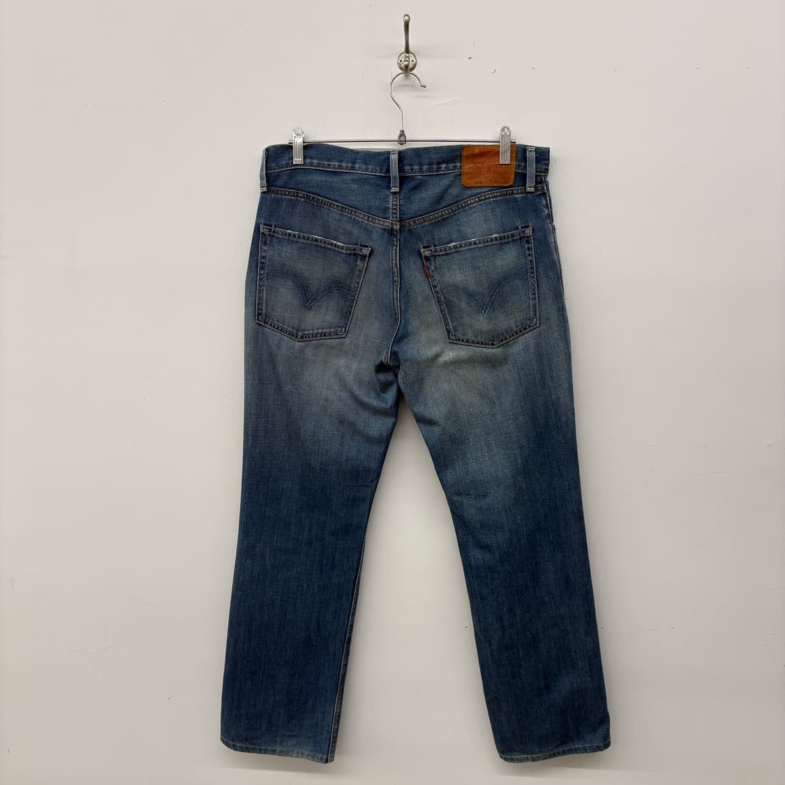 리바이스 502 빈티지 워싱 데님 청바지 33in 상품이미지4