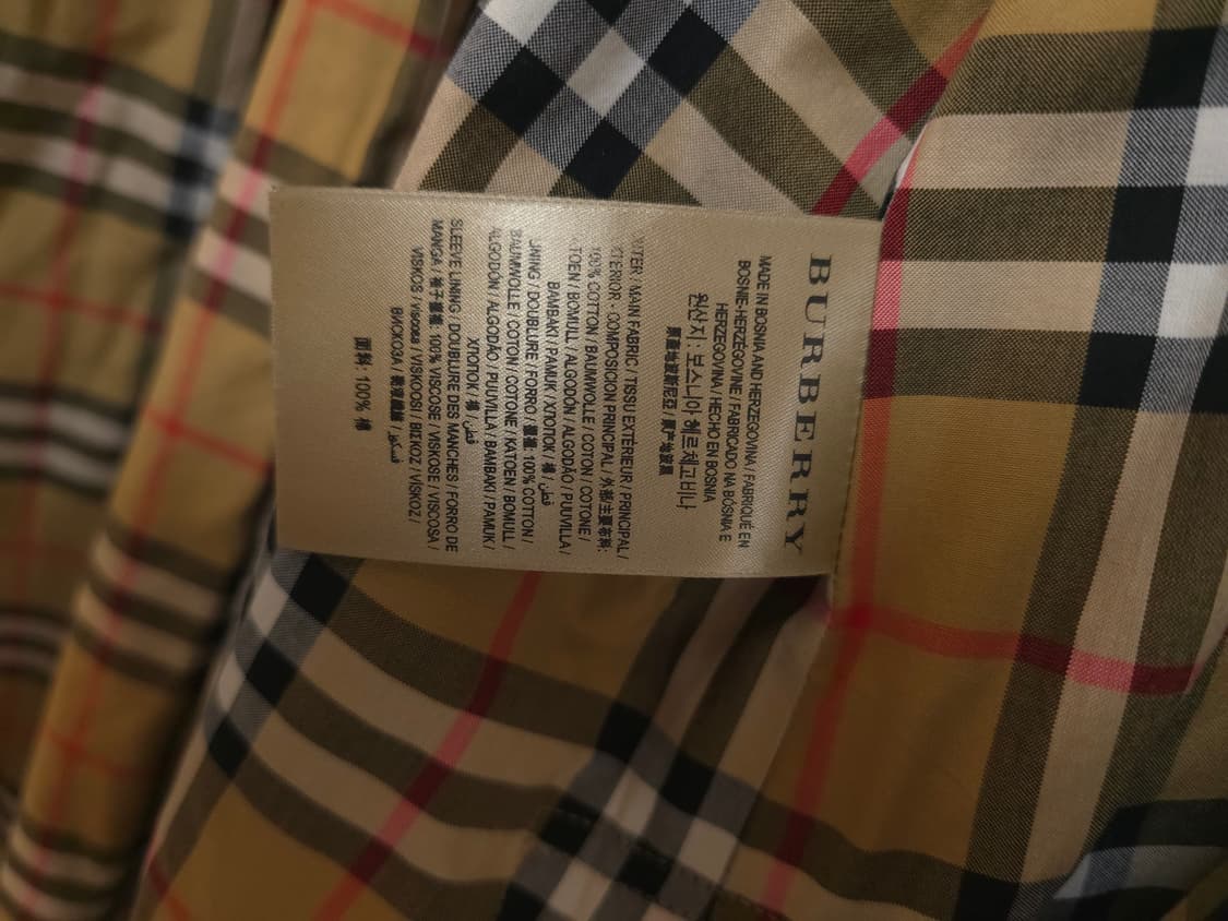 버버리 런던 신상 여성 트렌치 코트 US6  상품이미지9