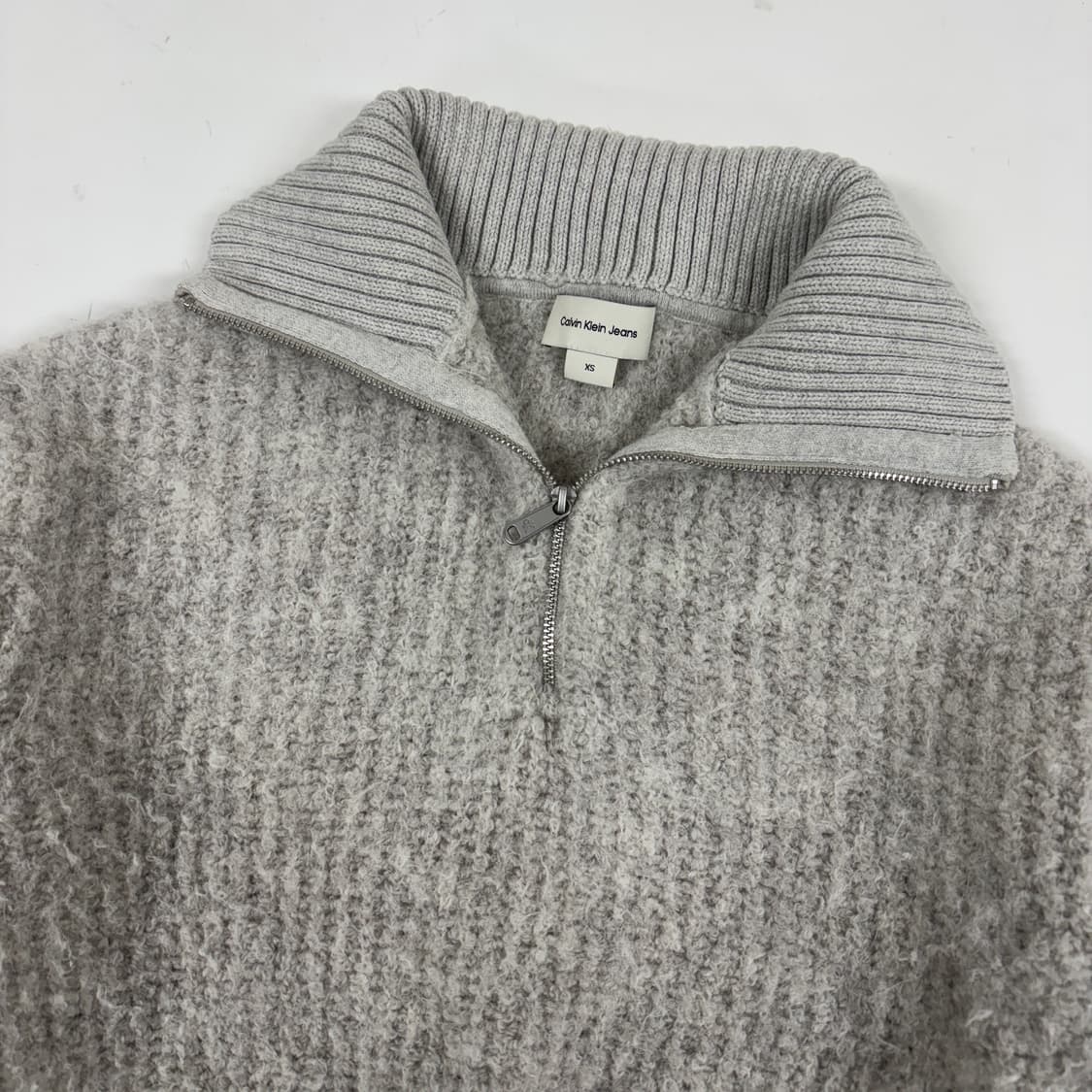 캘빈 클라인 반집업 니트  상품이미지5