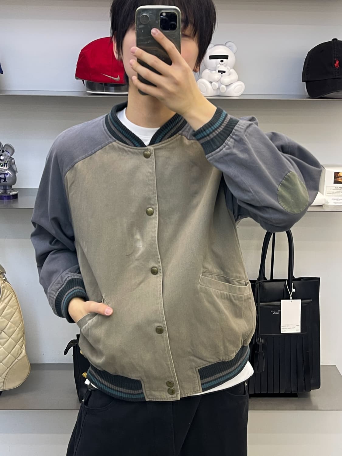 Ceronias Uomo 90s 브라이트 스타 바시티 자켓 상품이미지2