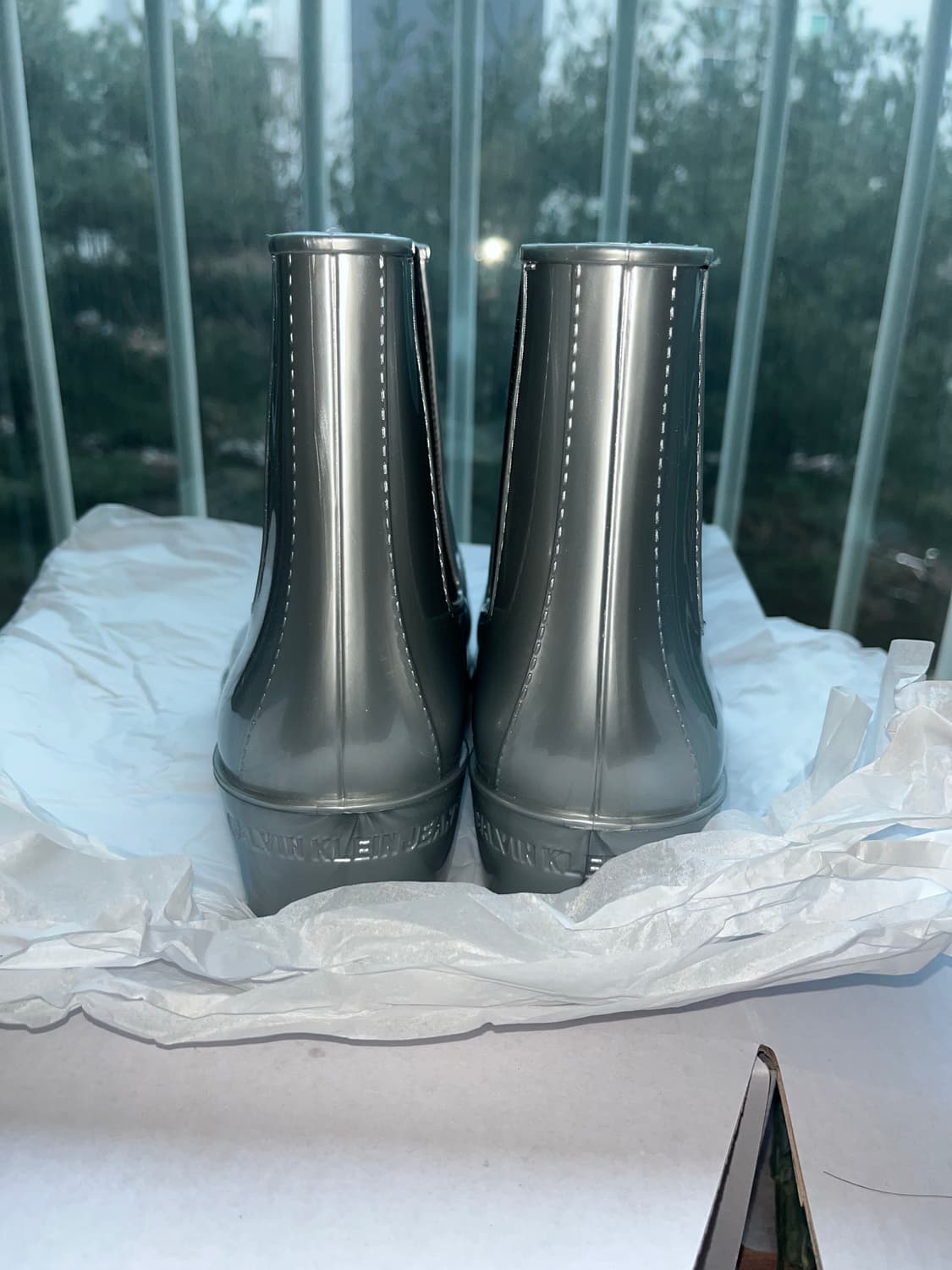 캘빈클라인 라프시몬스 부츠 실버 42 상품이미지5