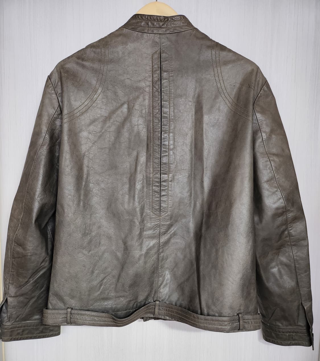 우영미 남성 가죽자켓  상품이미지2