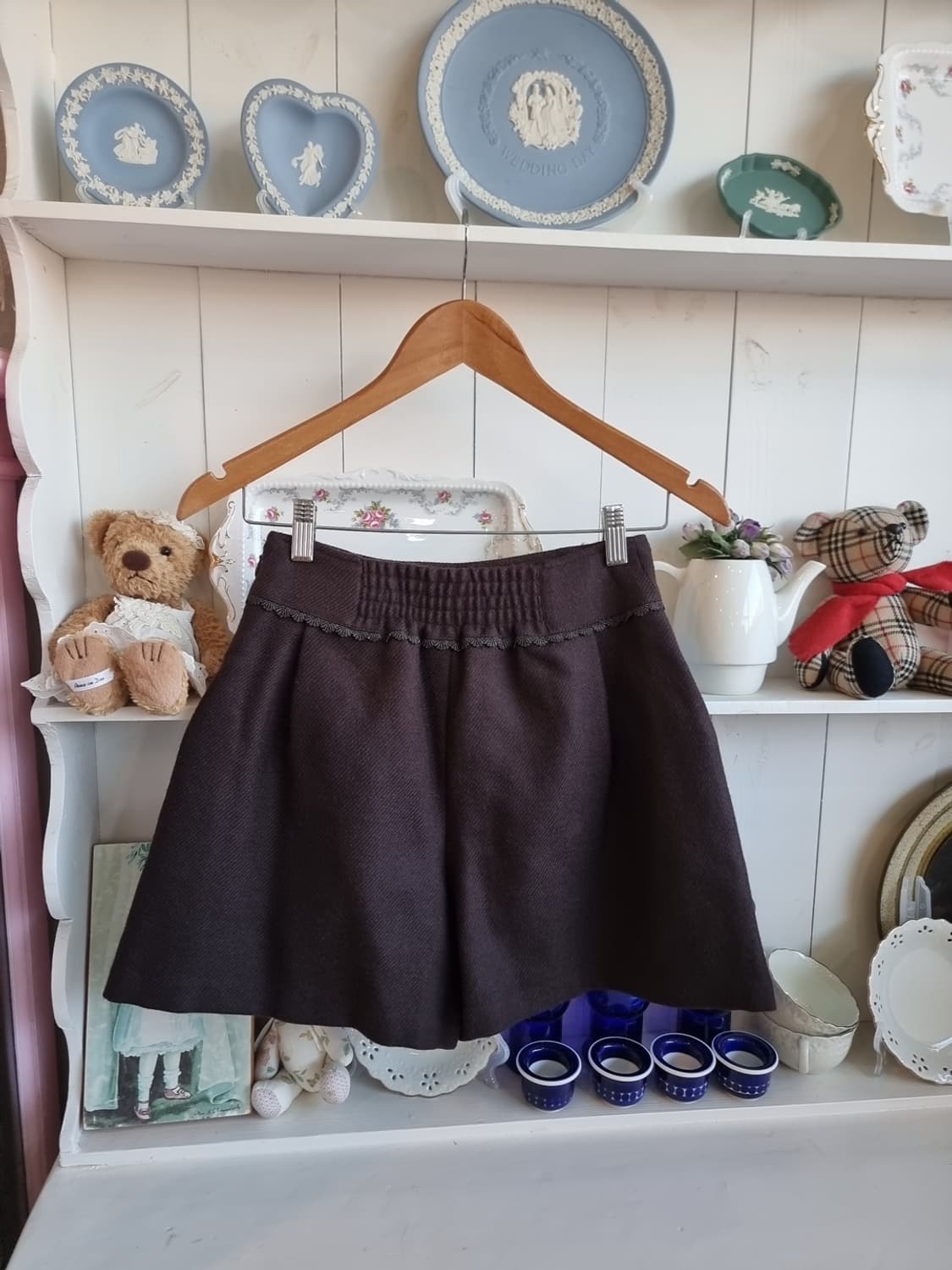 초코 브라운 치마바지 상품이미지4