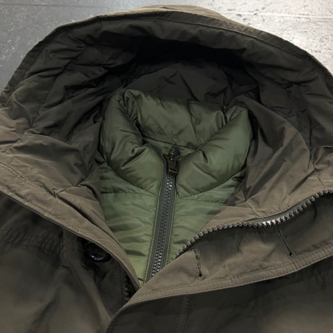 100 헨리코튼 덕다운 패딩  상품이미지3