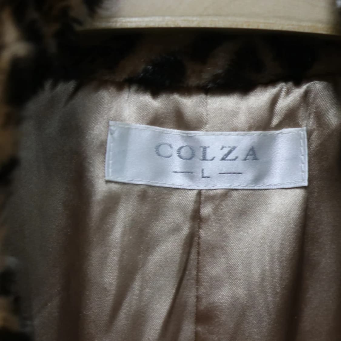 C.O.L.Z.A 호피 페이크 퍼 자켓 64360 상품이미지7