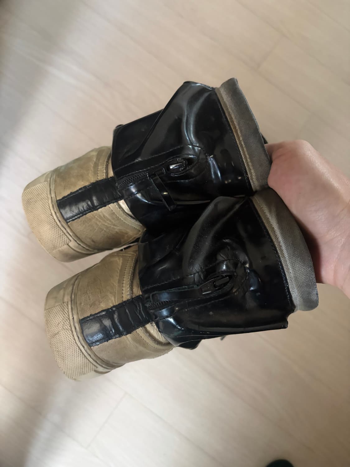 RAF SIMONS 백포켓 하이탑 스니커즈 상품이미지3