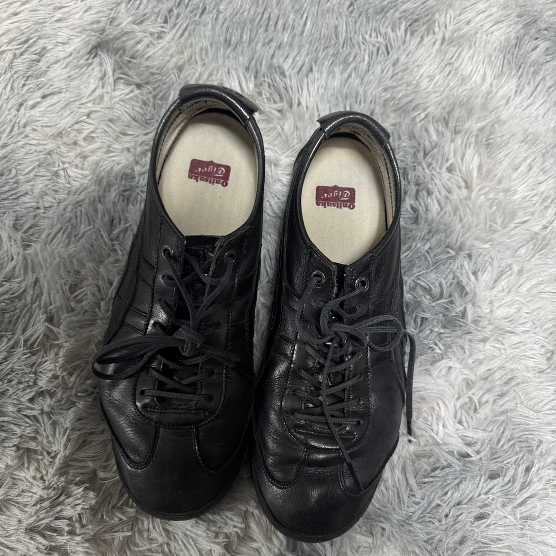 오니츠카 타이거 멕시코66  블랙 올검255사이즈 상품이미지1