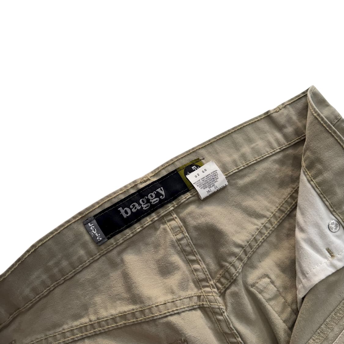 [31] 90's 리바이스 실버탭 베이지 배기 팬츠 usa [lv1086 상품이미지4