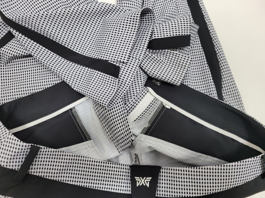 PXG 20SS 체크 패턴 기능성 골프 팬츠 / 여 S (67)  상품이미지8