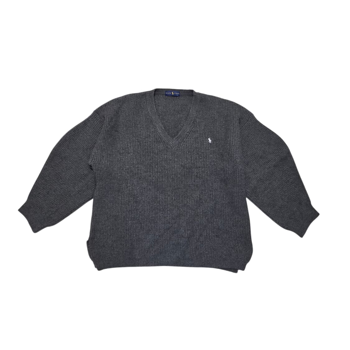 RALPH LAUREN 폴로 랄프로렌 올드 빈티지 브이넥 니트 
 상품이미지1