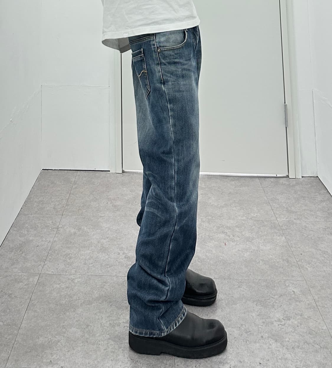 BANG BANG indigo vintage sagging jeans 상품이미지2