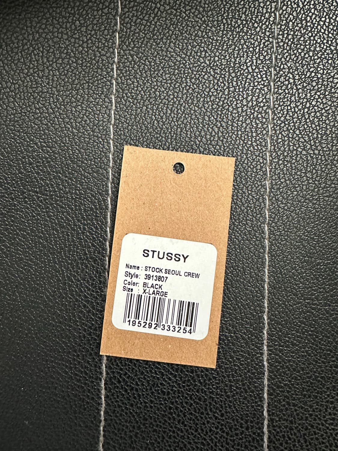 XL) 스투시 서울 크루넥 블랙 상품이미지6