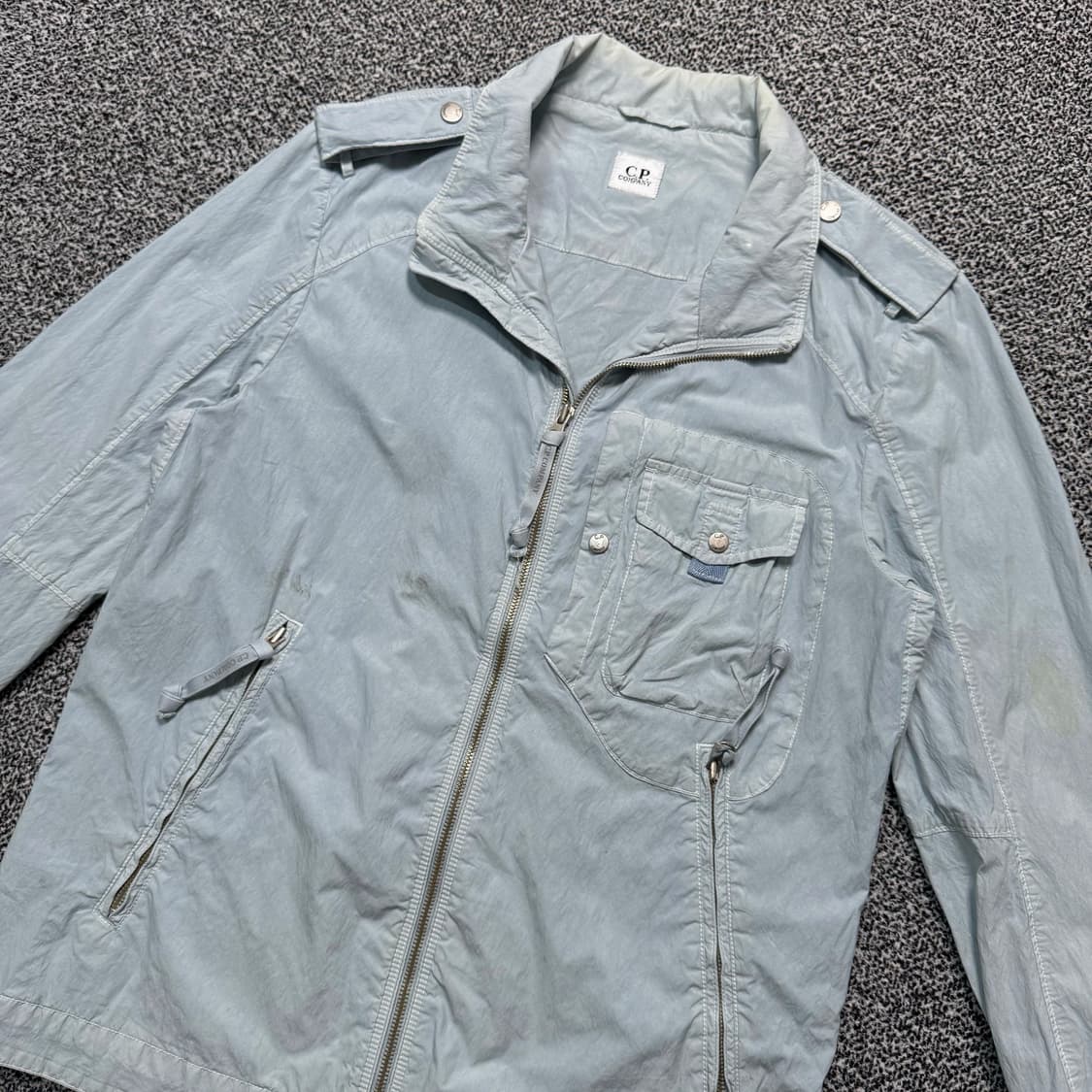 Name : C.P.컴퍼니 견장 디테일포켓 바람막이 자켓 :) 상품이미지3