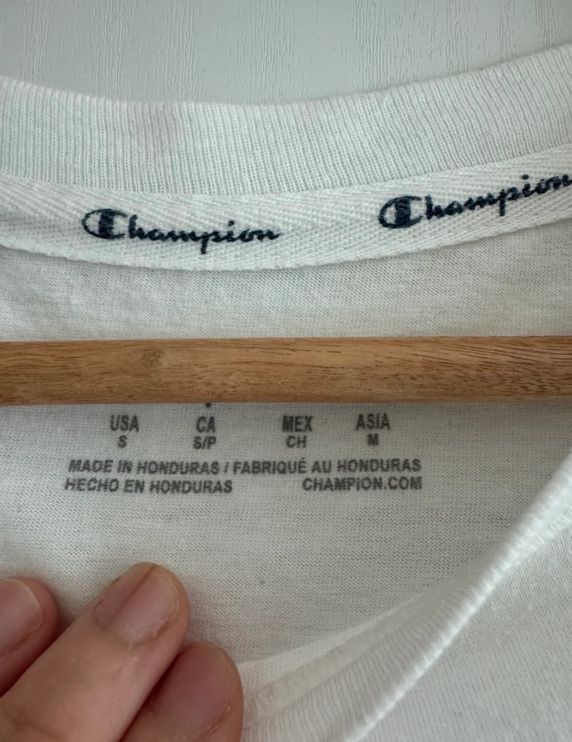 챔피온 크롭 반팔티 상품이미지3