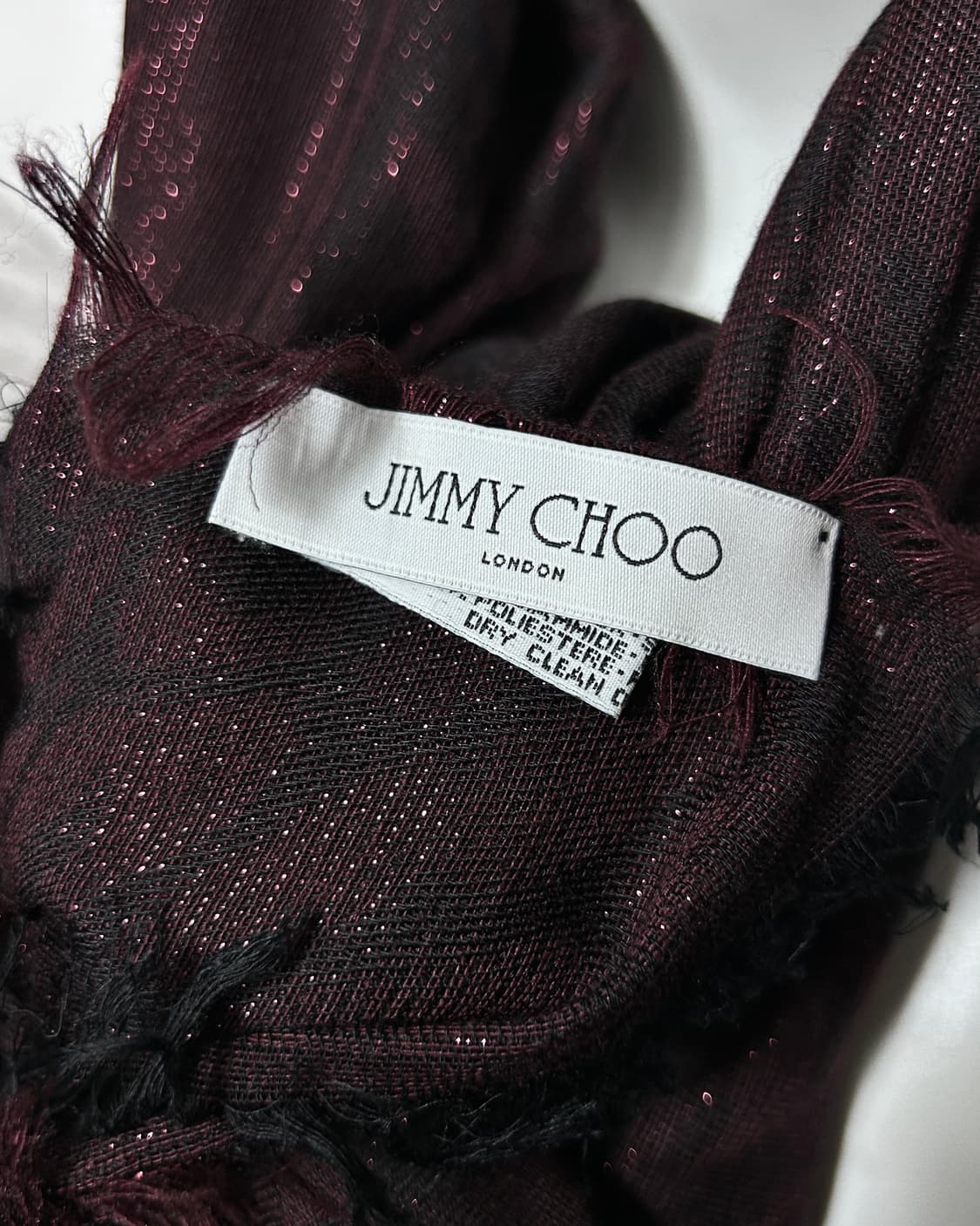 지미추 와인 레오파드 머블러 상품이미지4