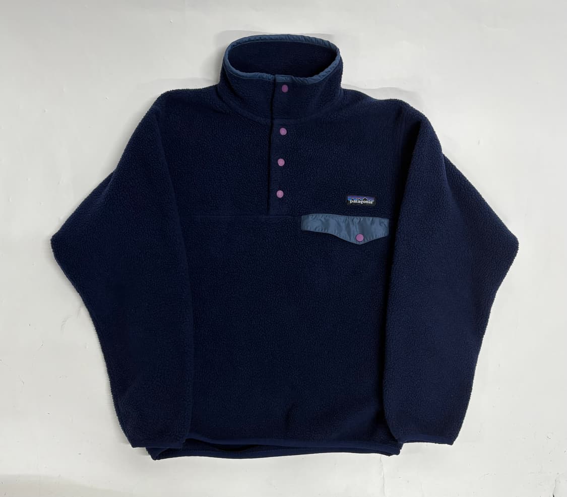 헤비모델)빈티지 파타고니아 신칠라스냅티 네이비 멘즈XS 상품이미지1
