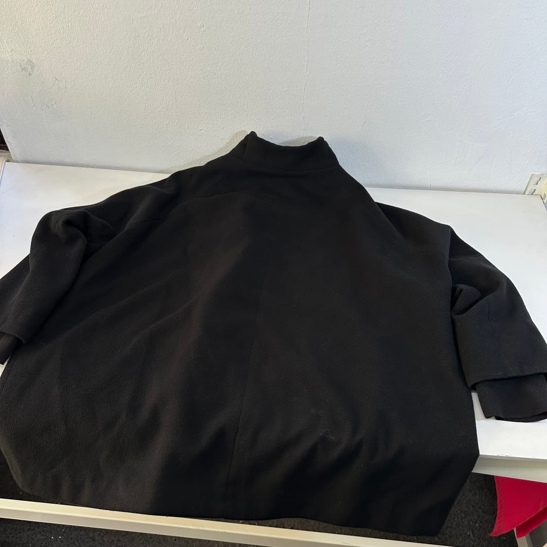 우먼FREE DDEMOO 디데무 블랙 오버핏 울자켓 상품이미지5